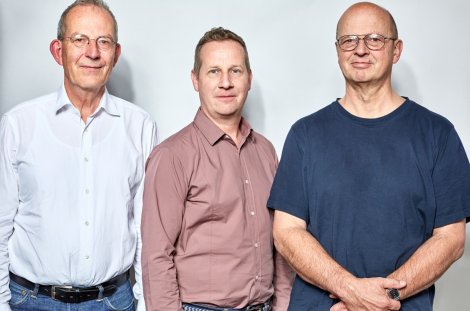 AHN-Vorstand v.li. Hoffmann, Wichers, Stoll 