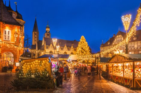 Weihnachtsmarkt und Weihnachtswald Goslar
