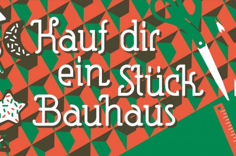 Bauhaus-Weihnachtsmarkt in Weimar