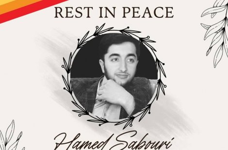 Trauer über den Mord an Hamed Sabouri