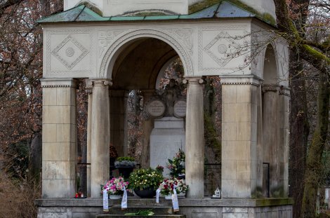 Mausoleum in München - hier ruhen Moshammer und seine Mutter