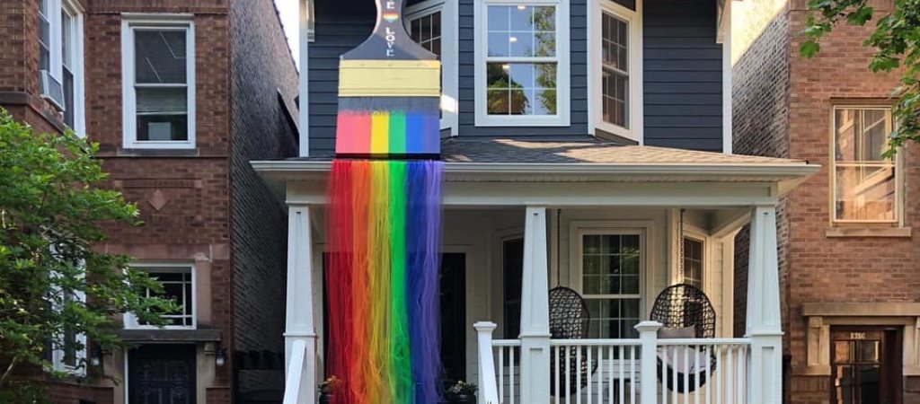 Ein schwules Paar aus Chicago geht viral