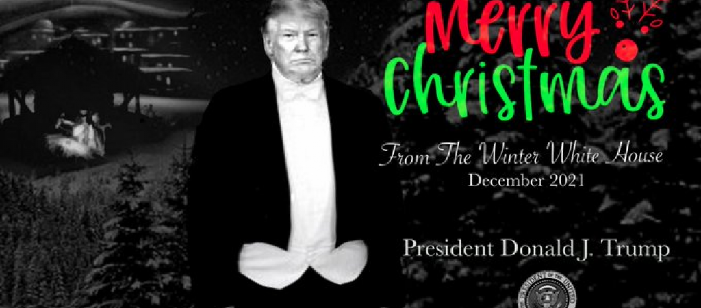 Trump-Weihnachtskarte bringt Internet zum Lachen