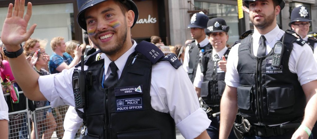 Trans in der britischen Polizei? Lieber nicht! // © IMAGO / ZUMA Press