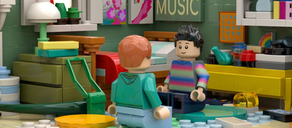 Fans schlagen Lego Charlie Springs Zimmer „Heartstopper“ vor