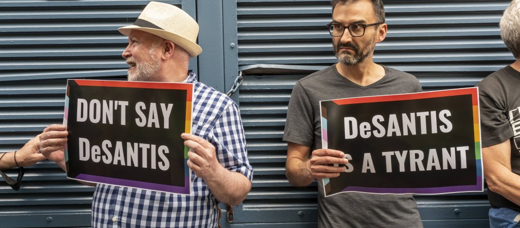 Breite Front gegen Hass-Gesetz “Don´t Say Gay“