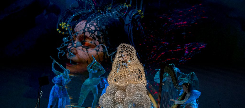 Björk live - ein opulentes Spektakel für alle Sinne // © Santiago Felipe