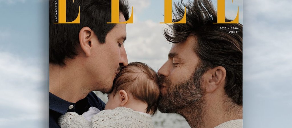Ungarische „Elle“ veröffentlicht Cover mit Regenbogenfamilie