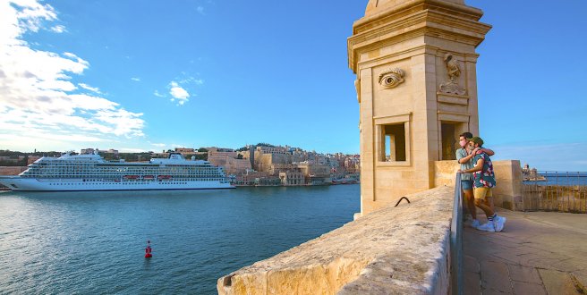 Malta erkunden und den Blick auf Valletta genießen // © Visit Malta