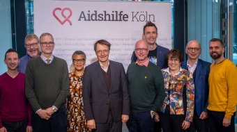 Ministerbesuch bei Aidshilfe // © Privat